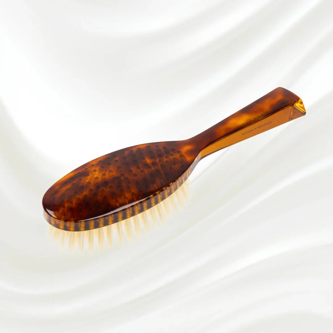 KOH-I-NOOR Jaspè Oval Hair Brush for Shine & Scalp Stimulation