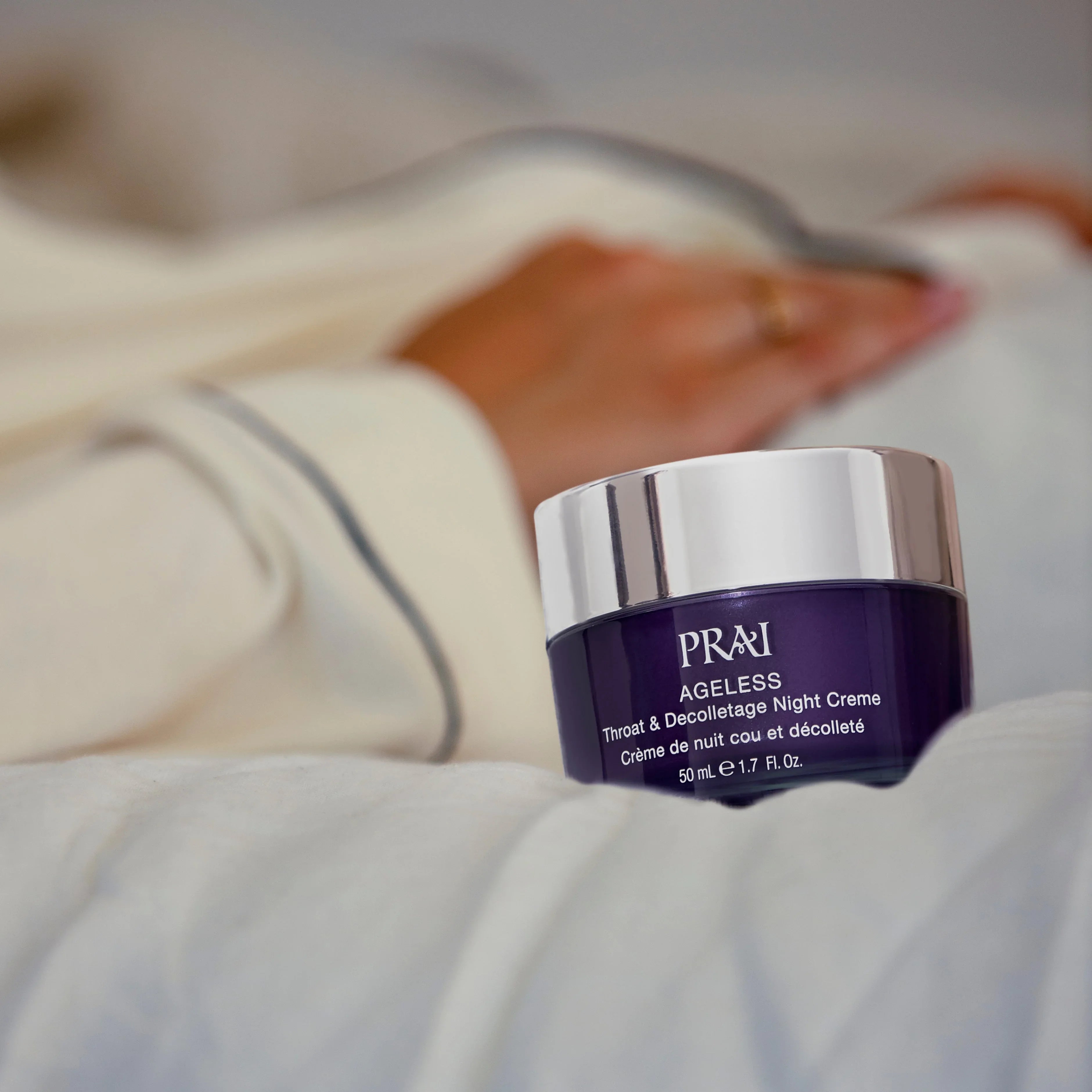 PRAI Beauty Ageless Throat & Decolletage Night Creme with Retinol