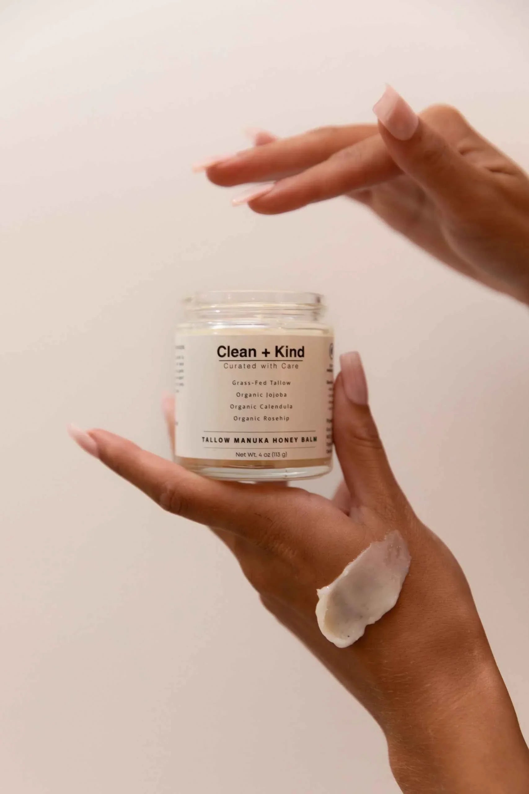 Clean + Kind Whipped Tallow Honey Balm