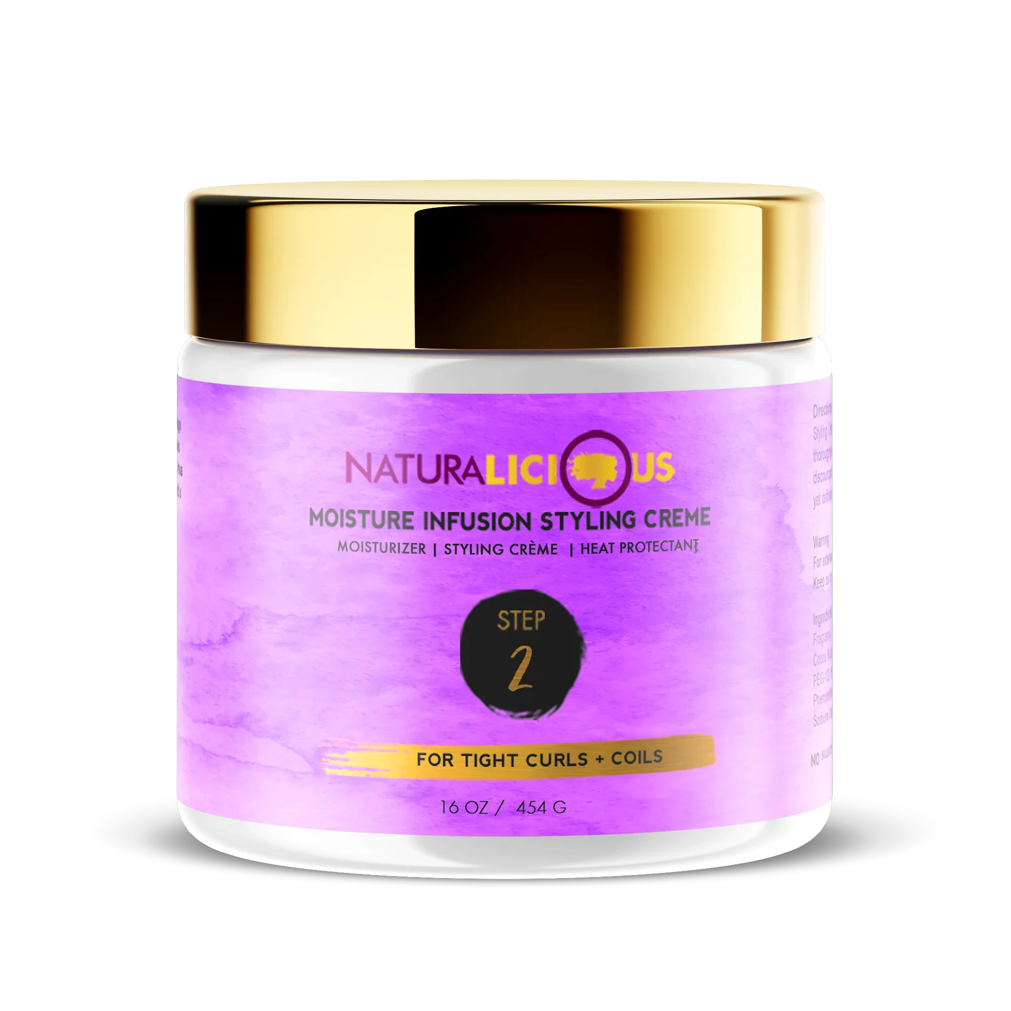 Naturalicious Step 2: Moisture Infusion Styling Creme (For Tight Curls)
