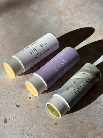 Wild Haven Skin TALLOW LIP BUTTER / hydrating lip repair - Image 1