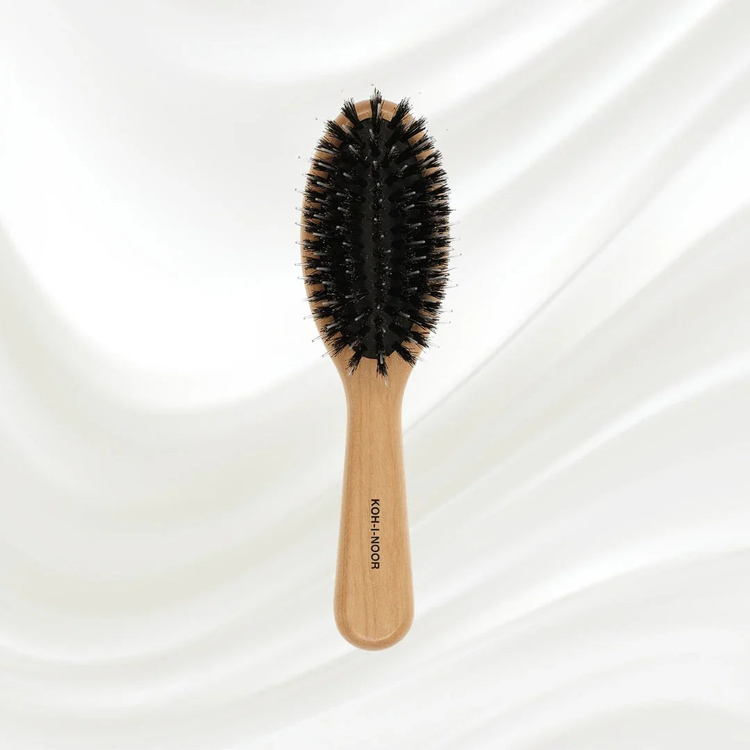 KOH-I-NOOR Legno Alder Wood Hair Brush for Normal to Thick Hair