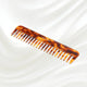 KOH-I-NOOR Beauty USA Jaspè Wide Tooth Comb - Detangling for Wet Hair & Curls