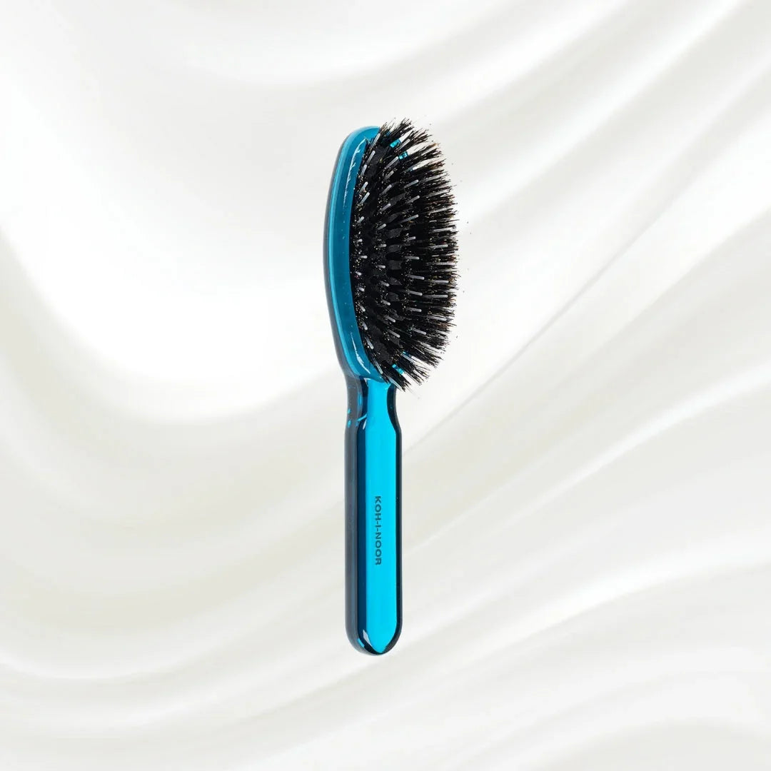 KOH-I-NOOR All Seasons Mixed Bristle Brush - Boar & Nylon for Normal to Thick Hair