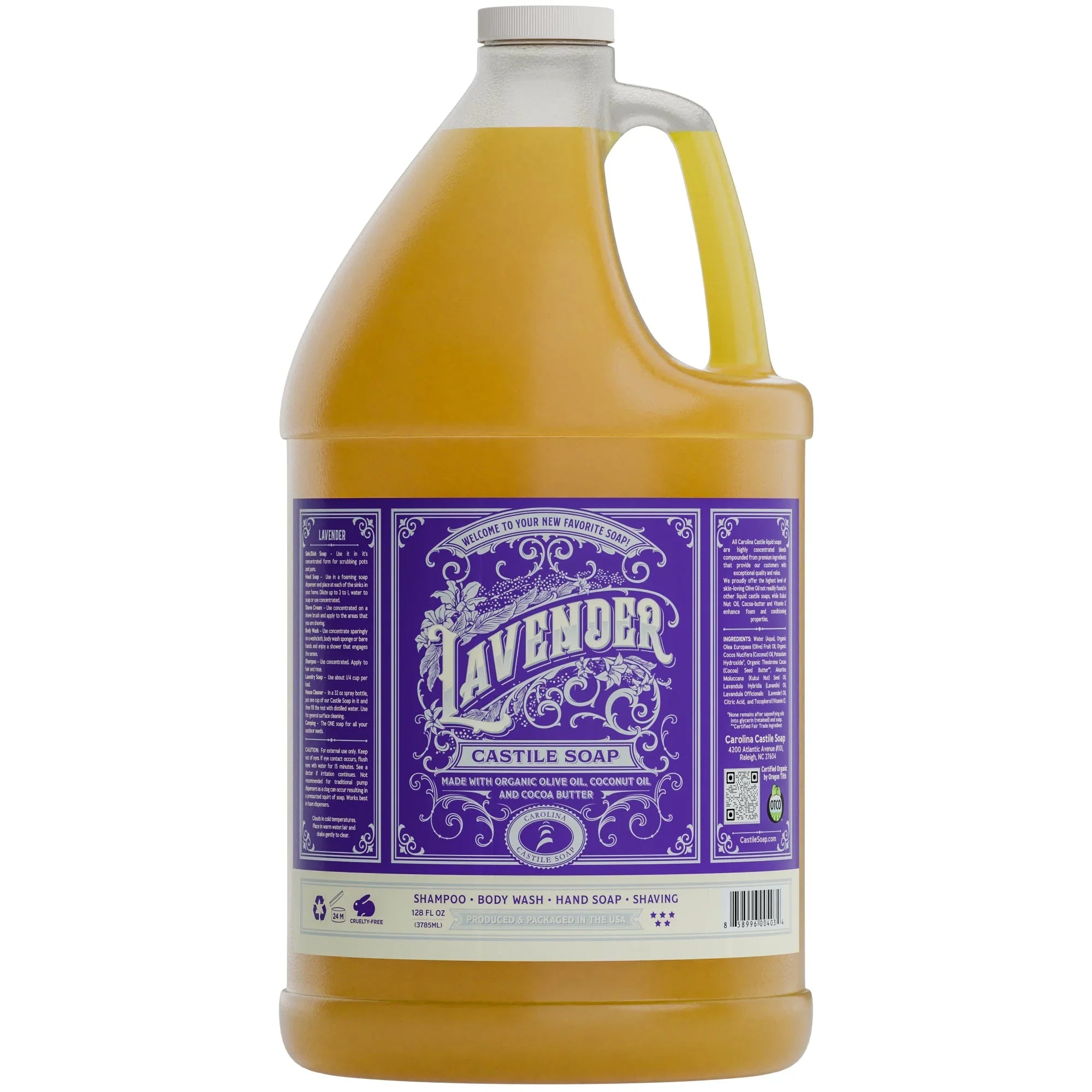 Carolina Castile Soap Lavender Castile Soap