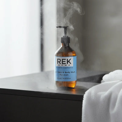 REK Cosmetics 2-in-1 Hair & Body Wash for men - Image 1