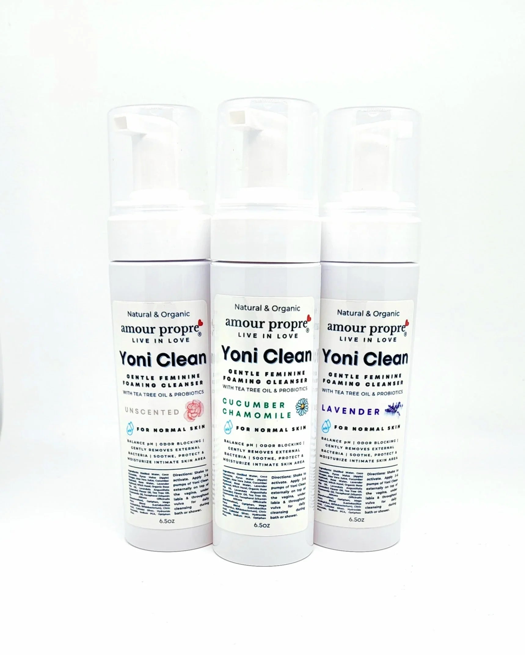 Amour Propre® Yoni Clean - Gentle Foaming Feminine Wash