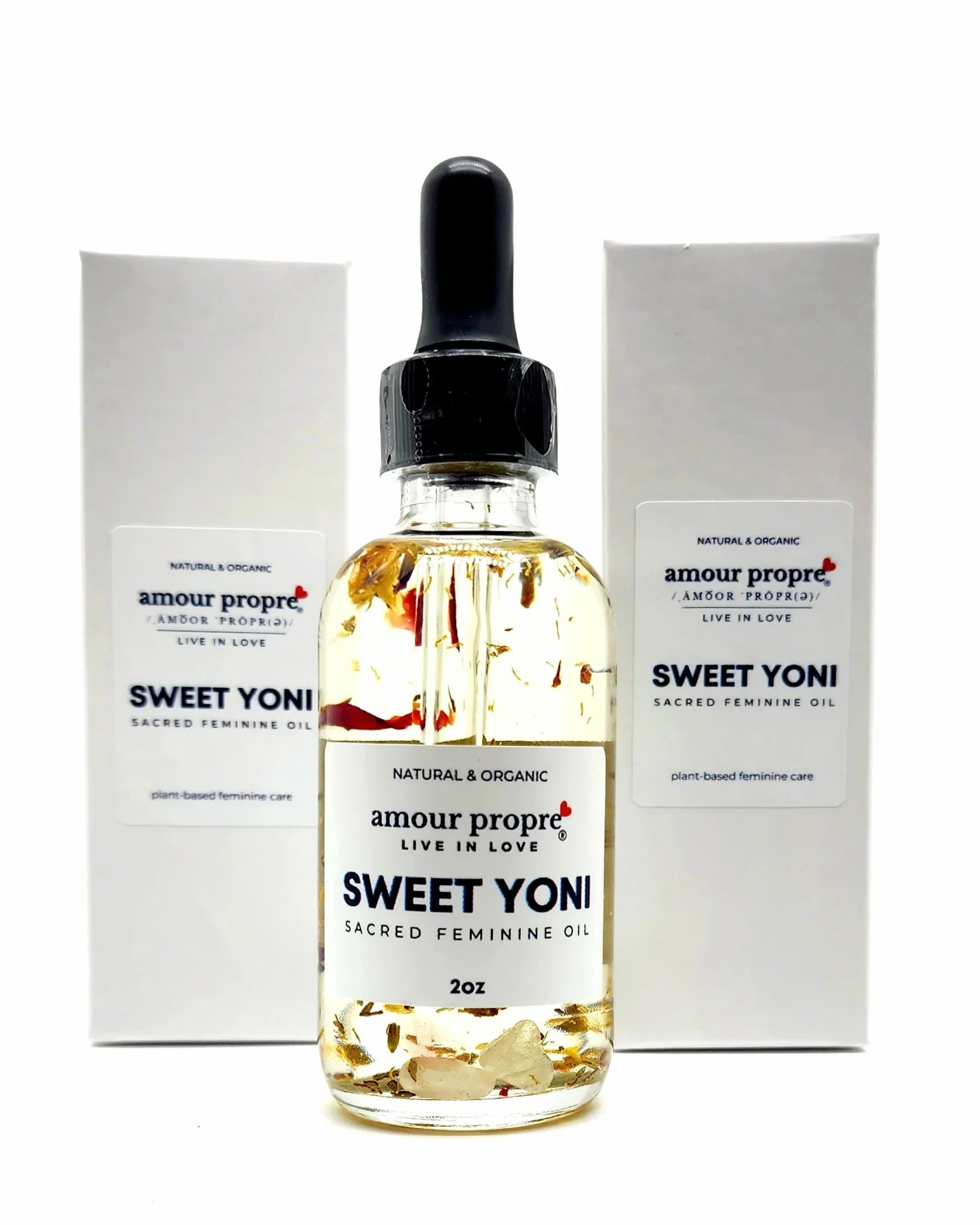 Amour Propre® Sweet Yoni - Sacred Feminine Oil | Daily Vulva Hydration