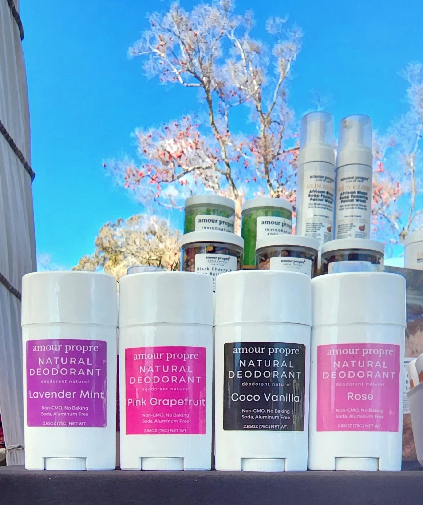 Amour Propre® Natural Deodorant with Probiotics