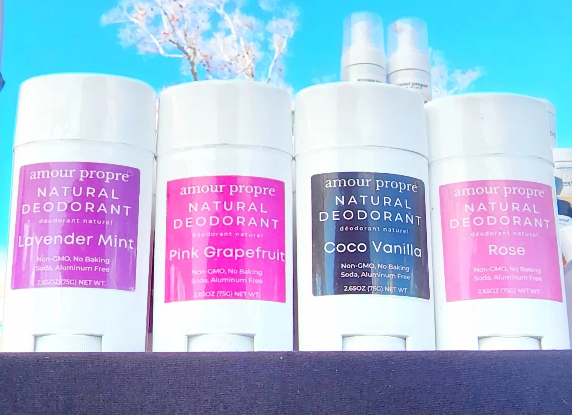 Amour Propre® Natural Deodorant with Probiotics