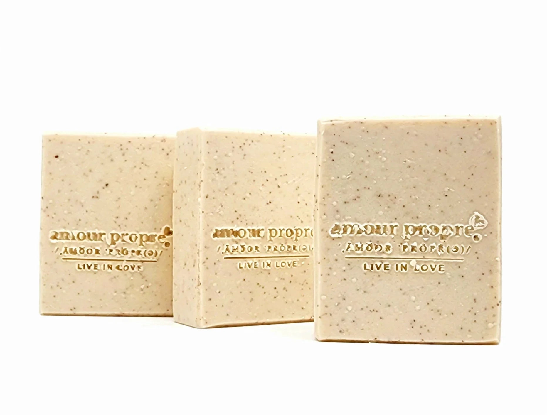 Amour Propre® Creamy Coconut Milk & Exfoliating Walnut Shell Artisanal Bar Soap