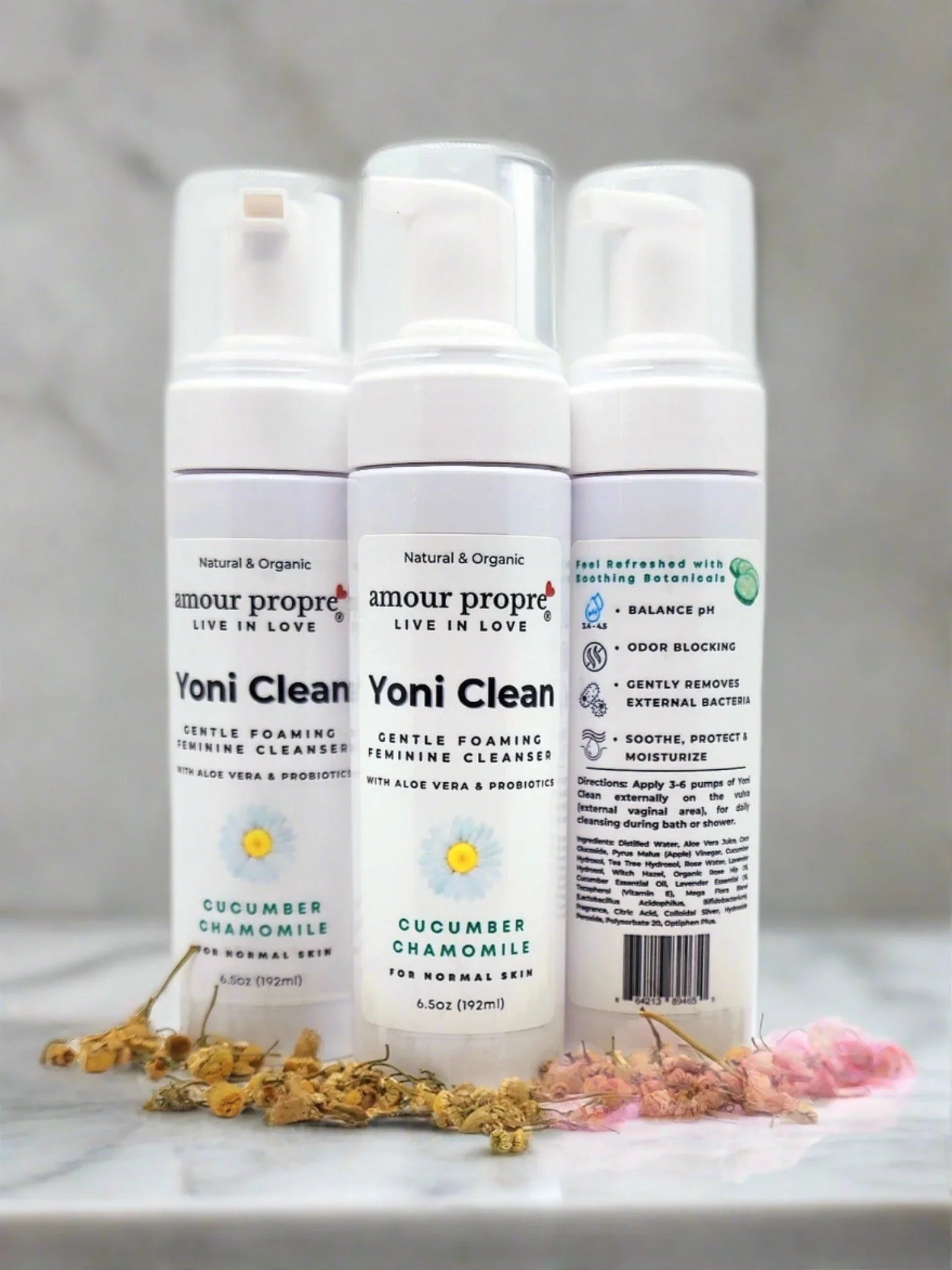 Amour Propre® Yoni Clean - Gentle Foaming Feminine Wash