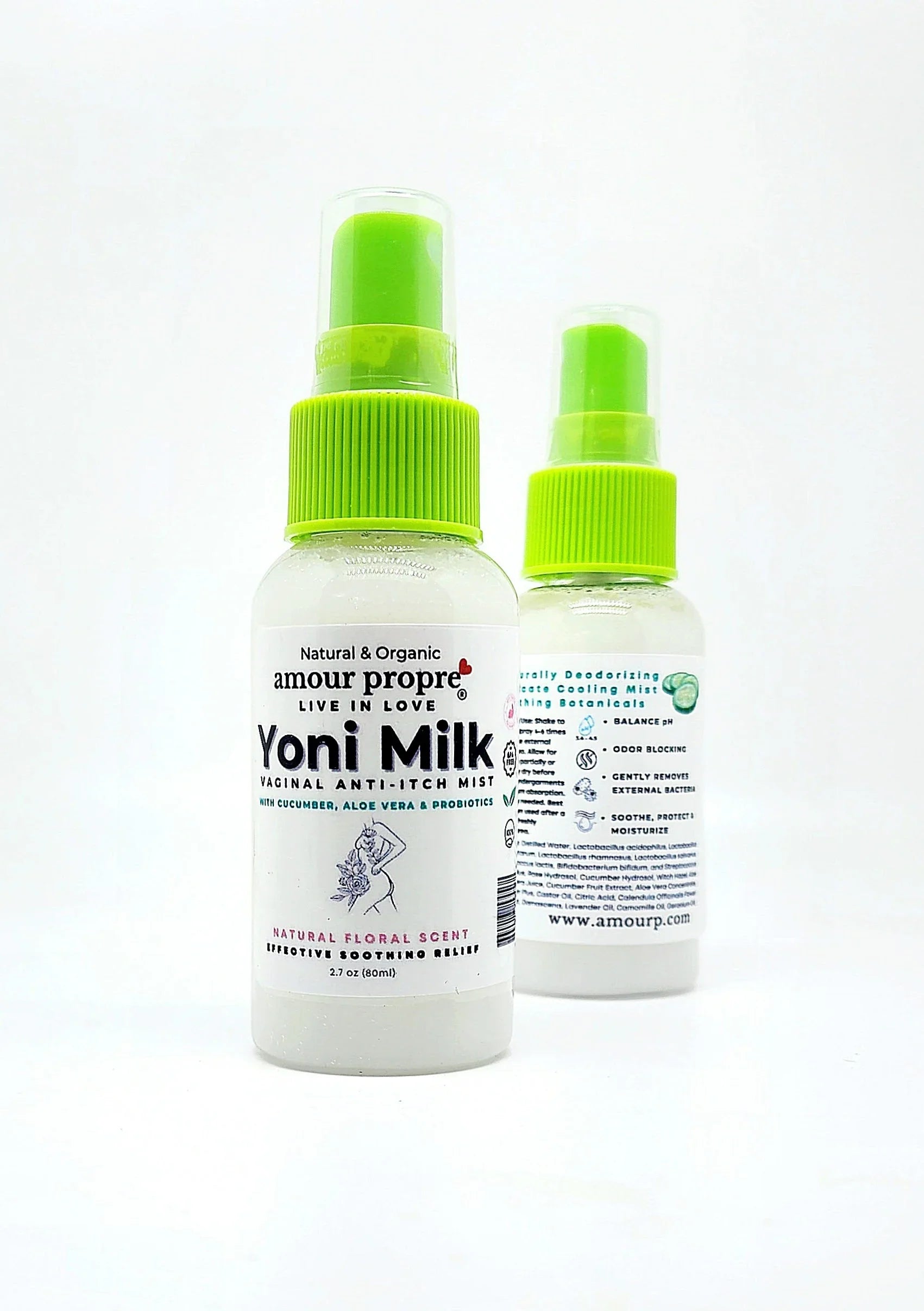 Amour Propre® Yoni Milk - Vaginal Anti-Itch Mist with Probiotics