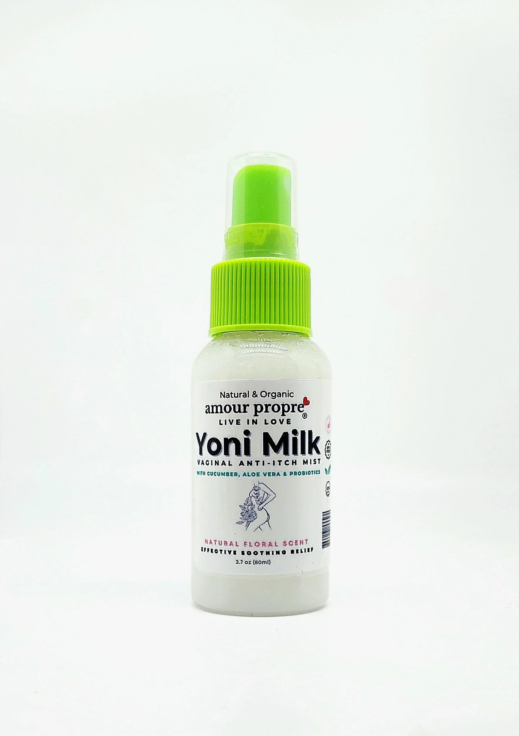 Amour Propre® Yoni Milk - Vaginal Anti-Itch Mist with Probiotics