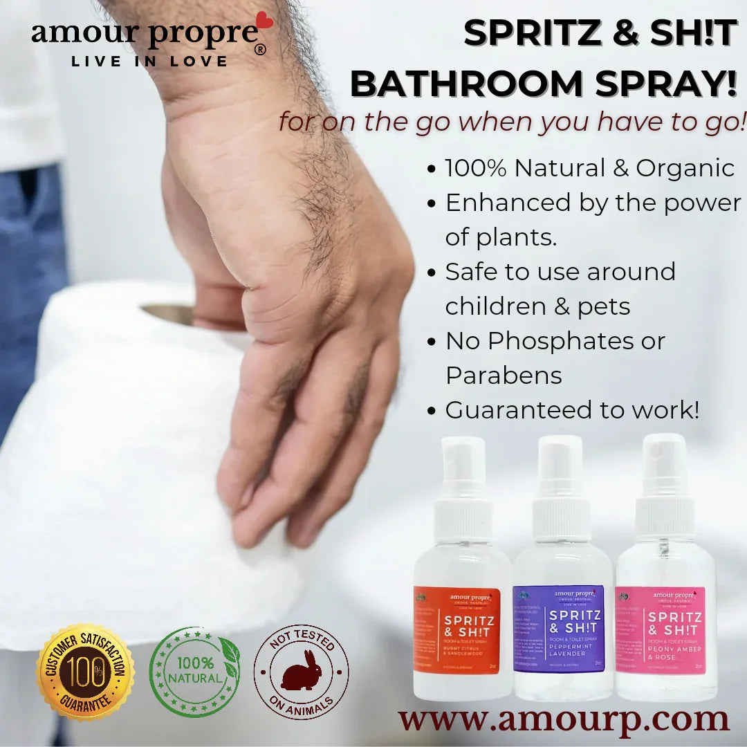 Amour Propre® Spritz & Sh!t Bathroom Spray Minis