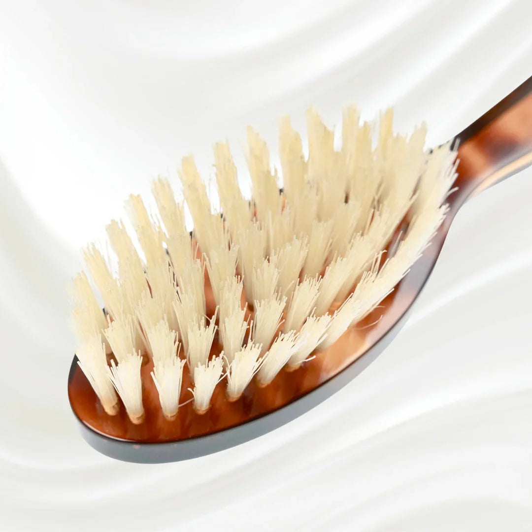 KOH-I-NOOR Jaspè Oval Hair Brush for Shine & Scalp Stimulation