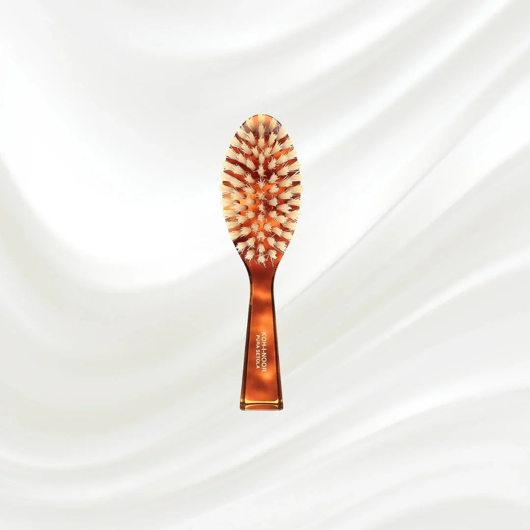 KOH-I-NOOR Jaspè Oval Hair Brush for Shine & Scalp Stimulation