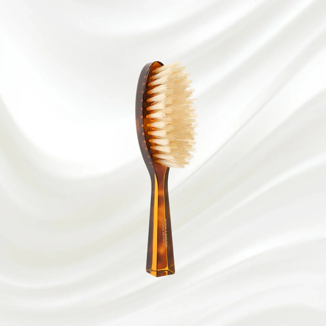 KOH-I-NOOR Jaspè Oval Hair Brush for Shine & Scalp Stimulation