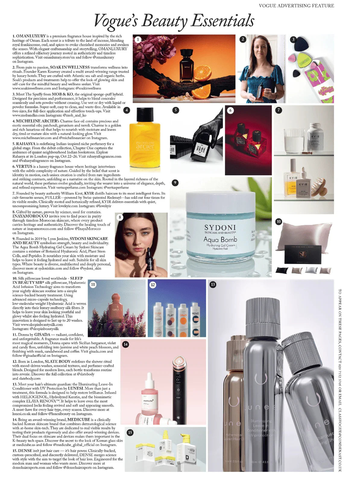 Sydoni AQUA BOMB HYDRATING GEL CREAM