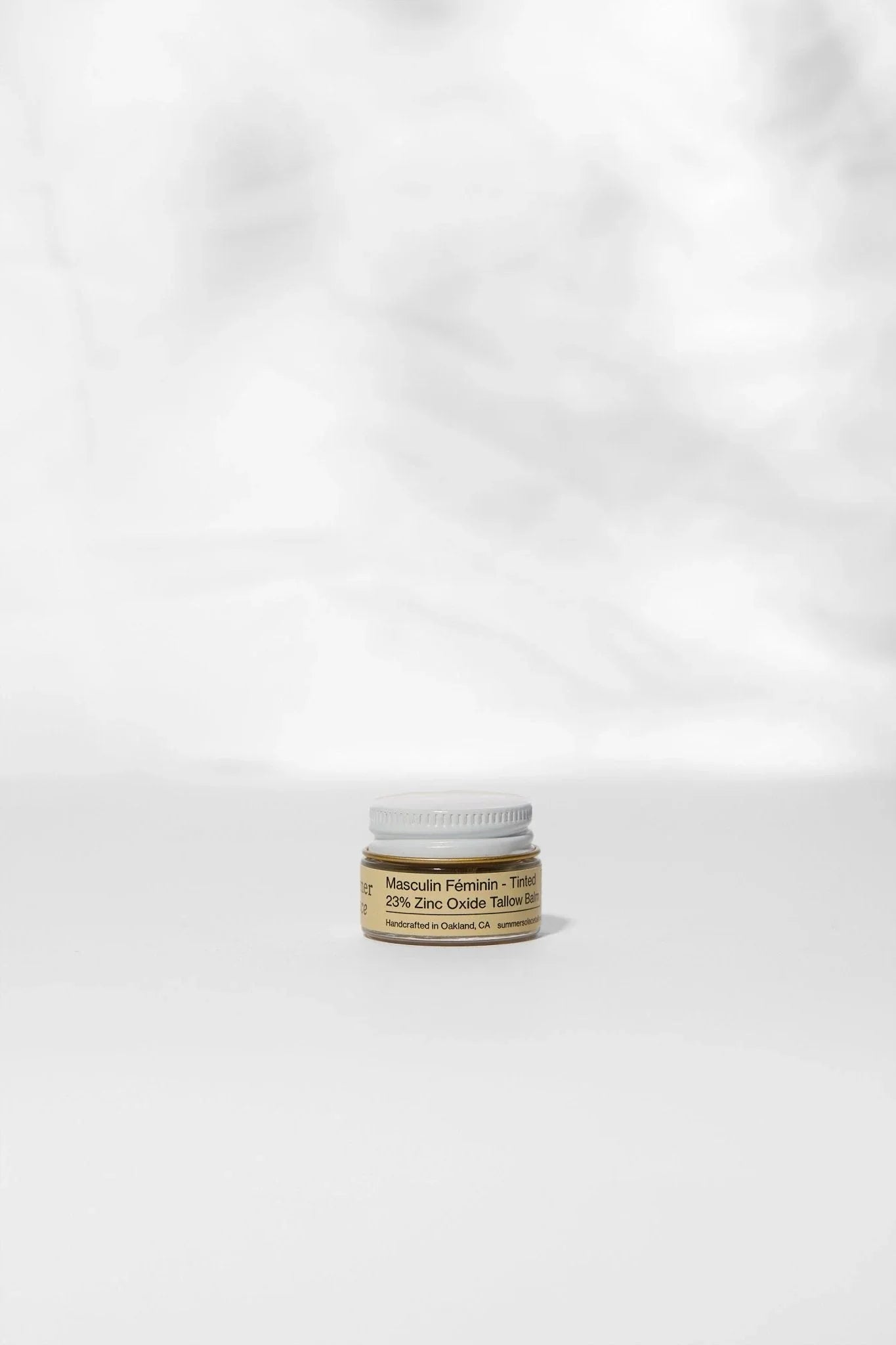 Summer Solace Tallow 23% Non-Nano Zinc Tinted Tallow Balm | Scented
