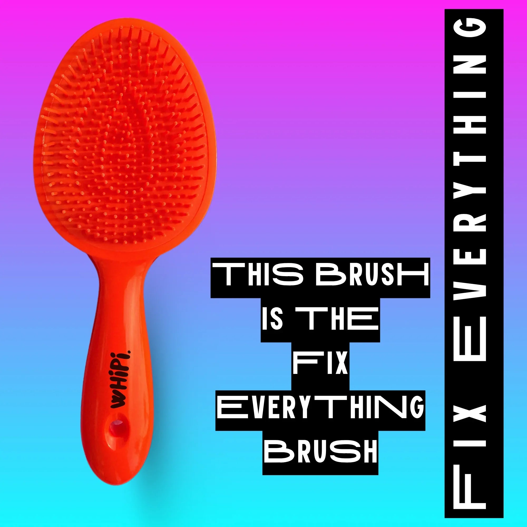 Whipi Co Fixes Everything Hair Brush