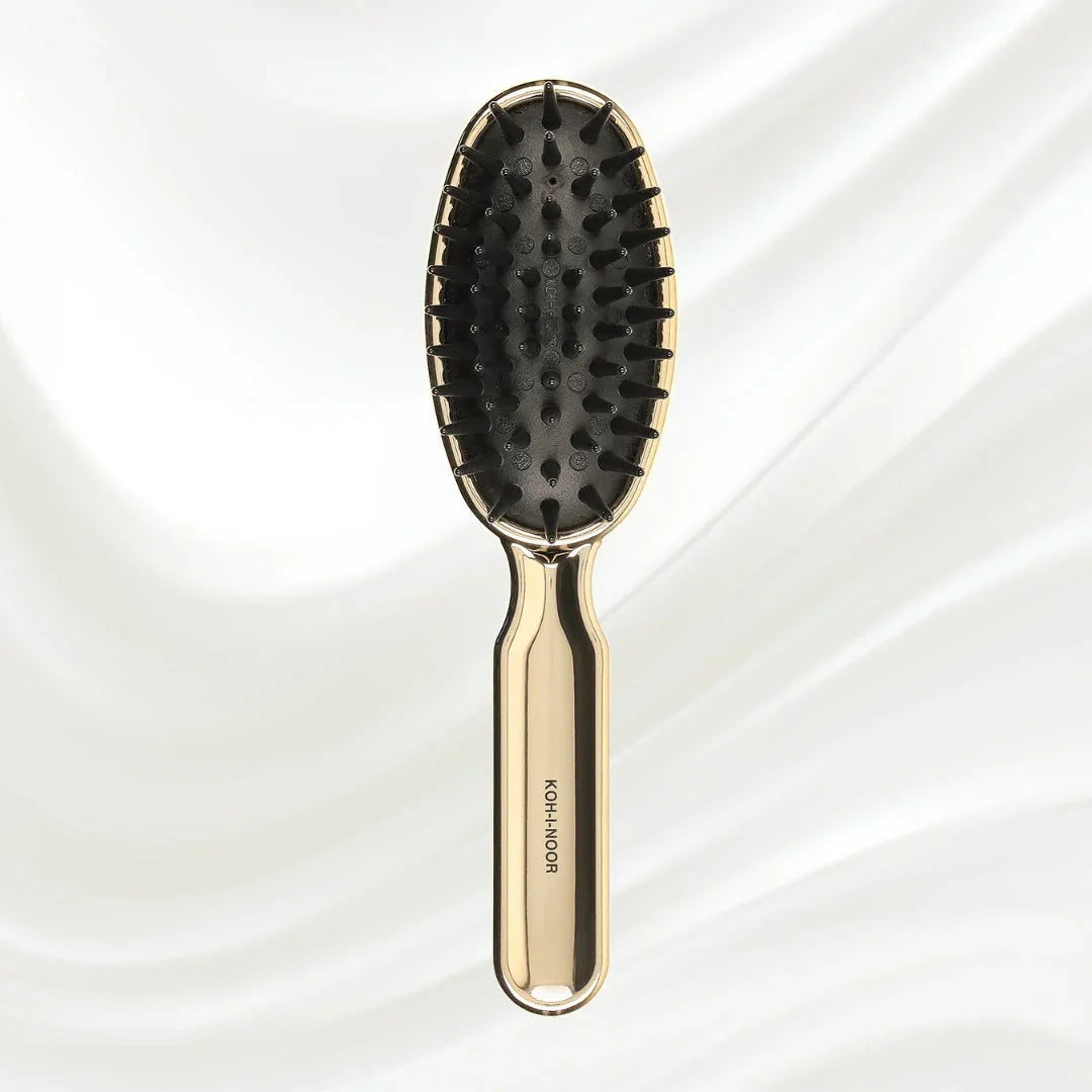 KOH-I-NOOR Metallic Pneumatic Detangling Hairbrush