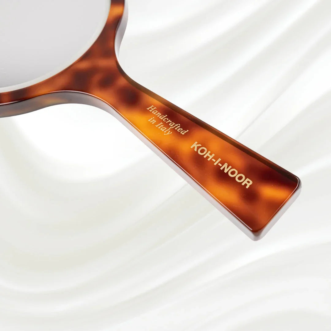KOH-I-NOOR Luxury Hand Mirror - Classic Tortoiseshell