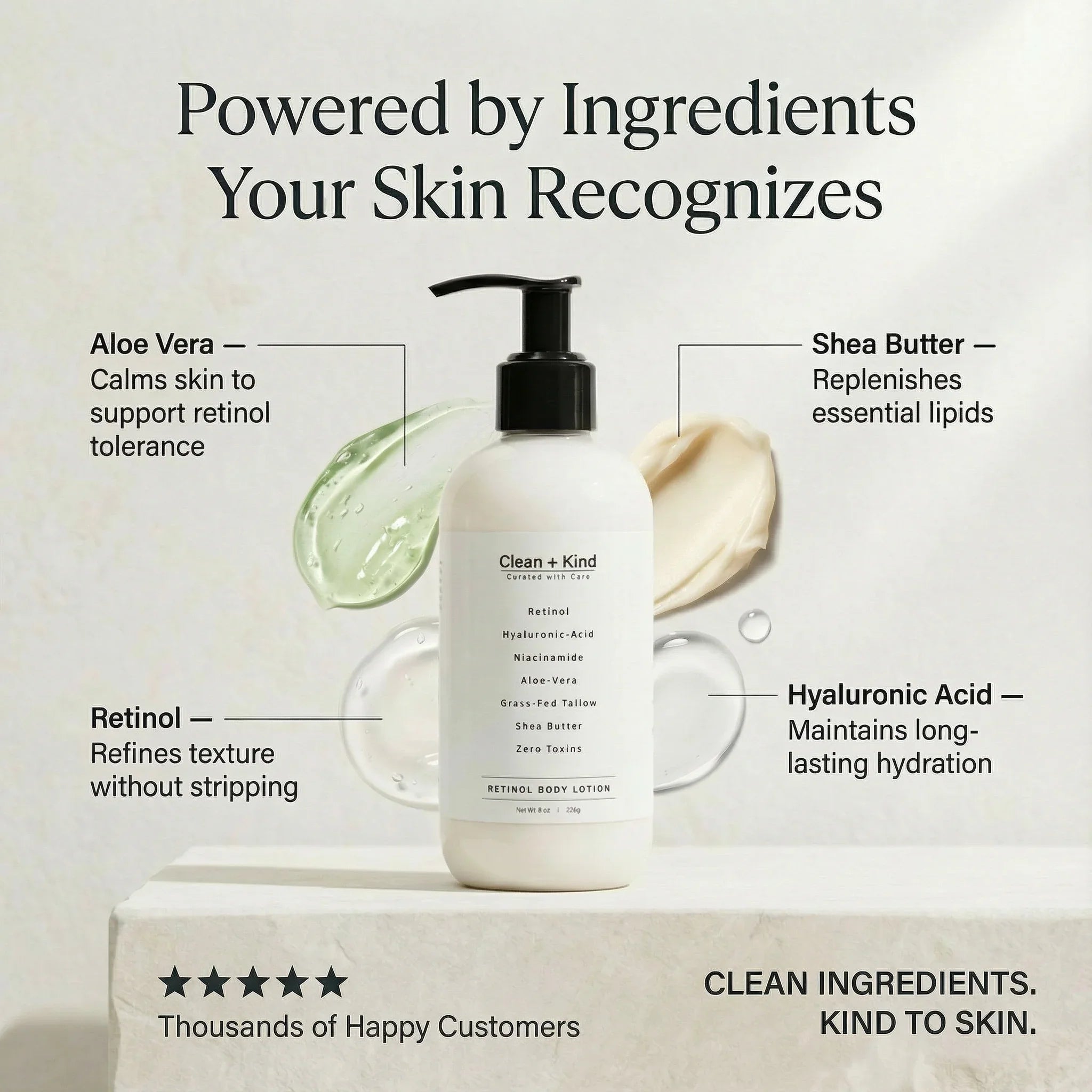 Clean + Kind Retinol Lotion