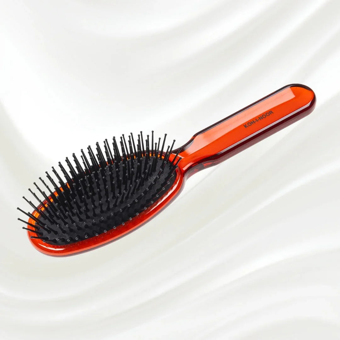 KOH-I-NOOR Synthetic Pin Hair Brush for Thick & Coarse Hair