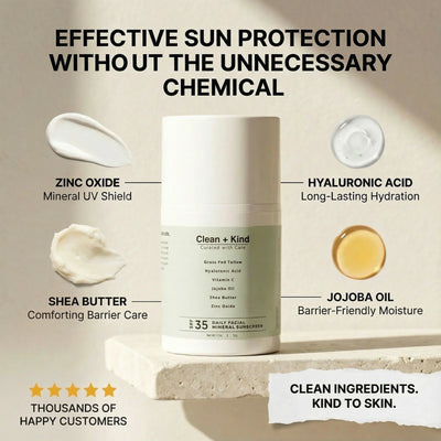 Clean + Kind Daily Moisturizing Sunscreen - SPF 35 - Image 2