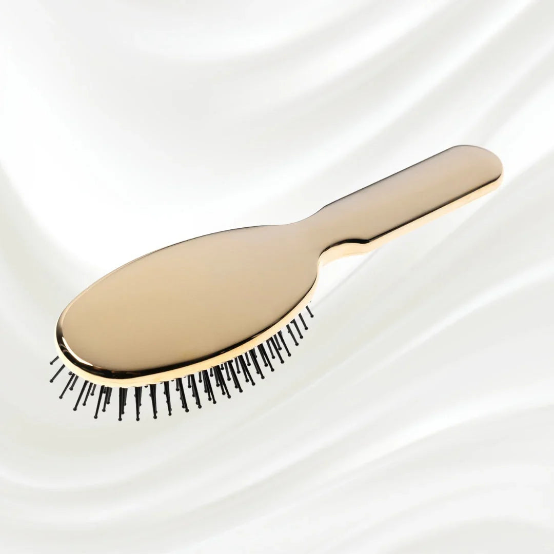 KOH-I-NOOR Metallic Pneumatic Oval Synthetic Pin Hairbrush