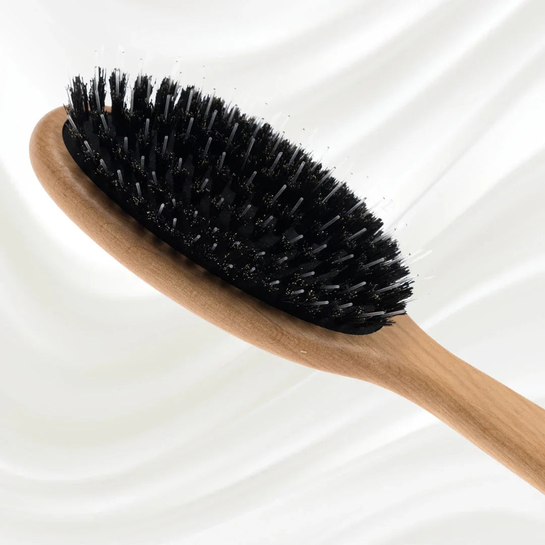 KOH-I-NOOR Legno Alder Wood Hair Brush for Normal to Thick Hair