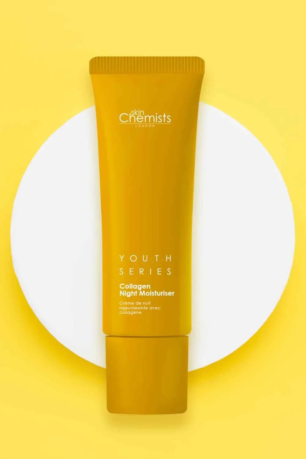 Skin Chemists Collagen anti Aging Night Moisturiser | anti Aging Skin Care Face Moisturiser Cream Enriched with Plant-Based Collagen, Marine Amino Acids & Coconut Oil - Daily anti Aging Skin Care 50Ml