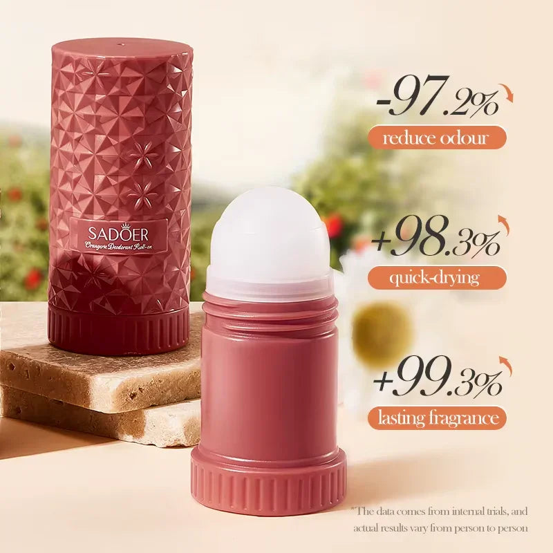 Fragrant anti Odor Body Cream Roll-On Beads anti Sweating Odorless Scenting Underarm Neck Deodorant Refreshing Creams