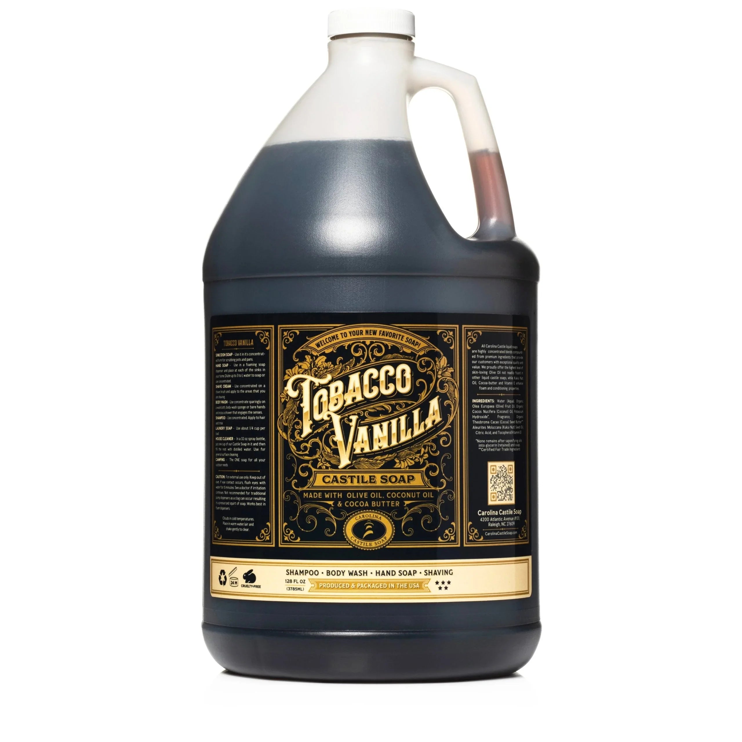 Carolina Castile Soap Tobacco Vanilla Castile Soap