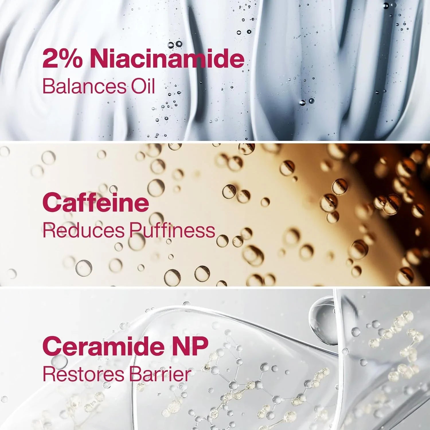 6SKINS® Face Moisturizer with Niacinamide & Ceramides - Korean Skin Care Facial Moisturizer for Skin Barrier Support & Pore Minimizer - Oil-Free Hydrating Face Gel for All Skin Types - 1.7Oz