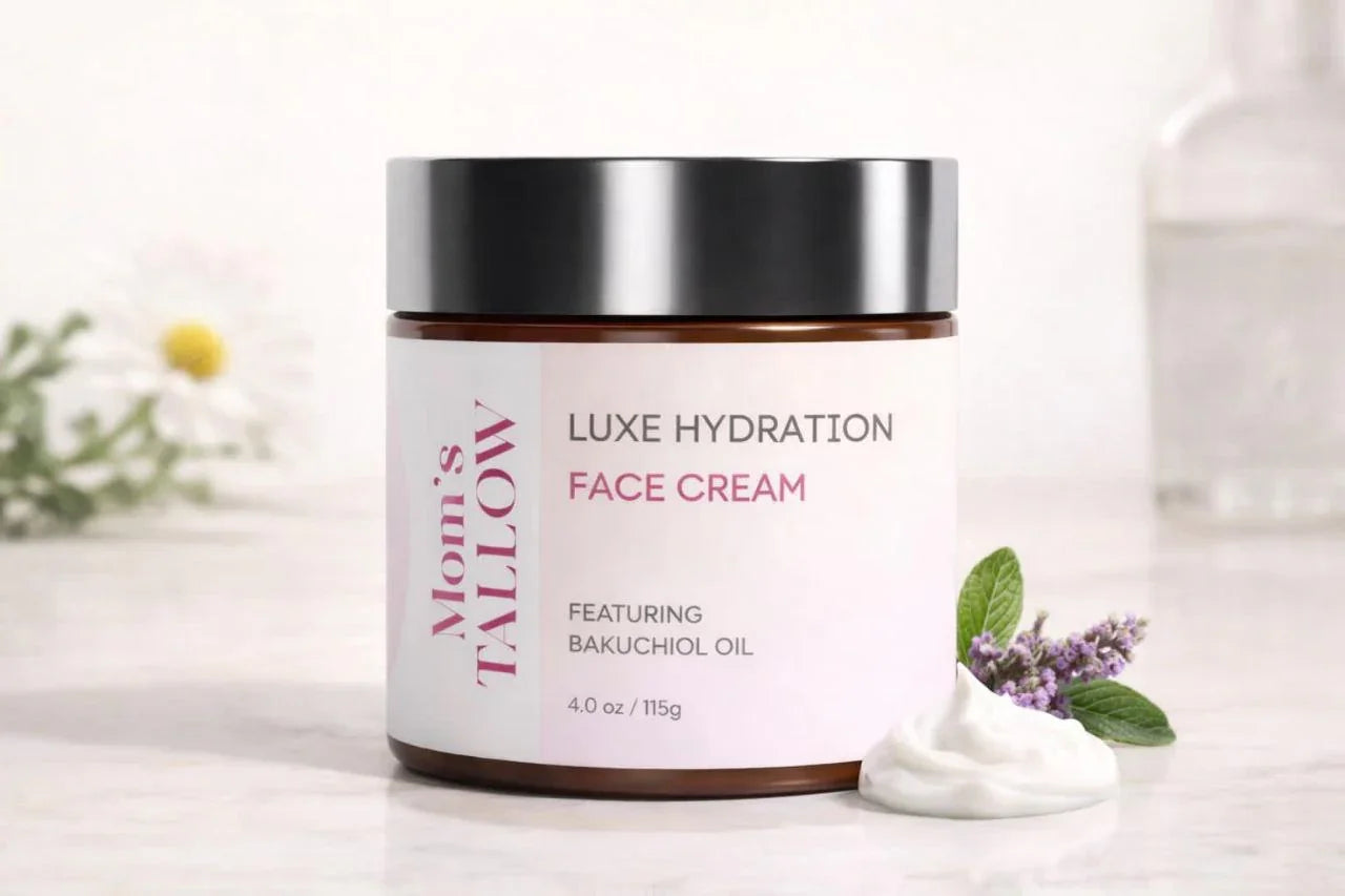 Mom’s Tallow Luxe Hydration Tallow Face Cream