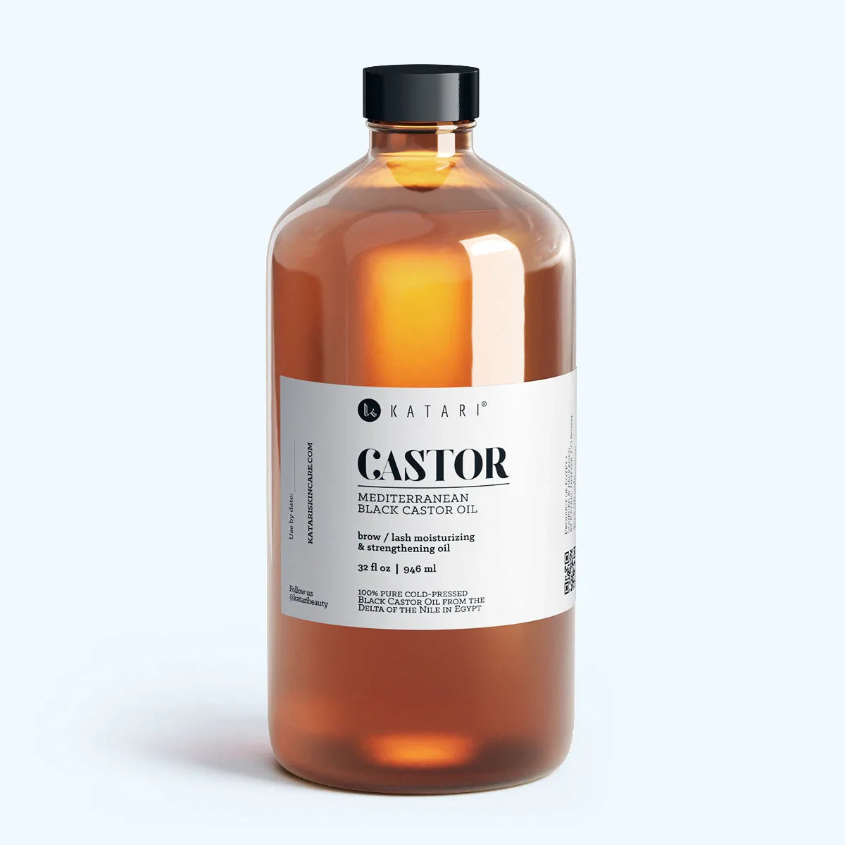Katari Beauty Black Castor Oil for Hair & Brows