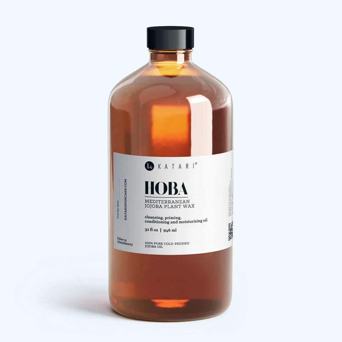 Katari Beauty Hoba | Pure Jojoba Oil Cleanser & Moisturizer