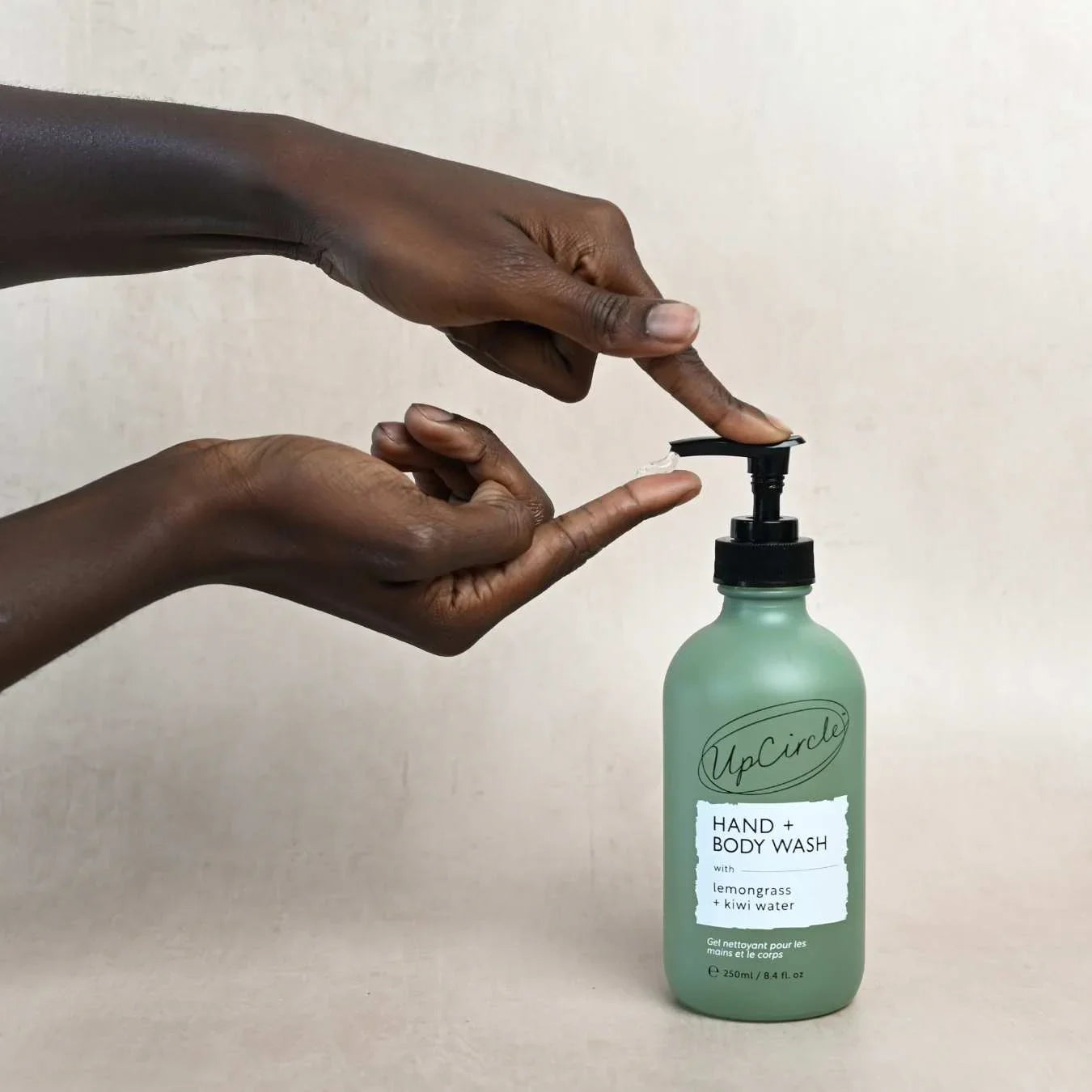 UpCircle Natural Hand + Body Wash with Lemongrass