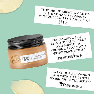 UpCircle Night Cream with Hyaluronic Acid + Niacinamide - Travel Size - Image 3