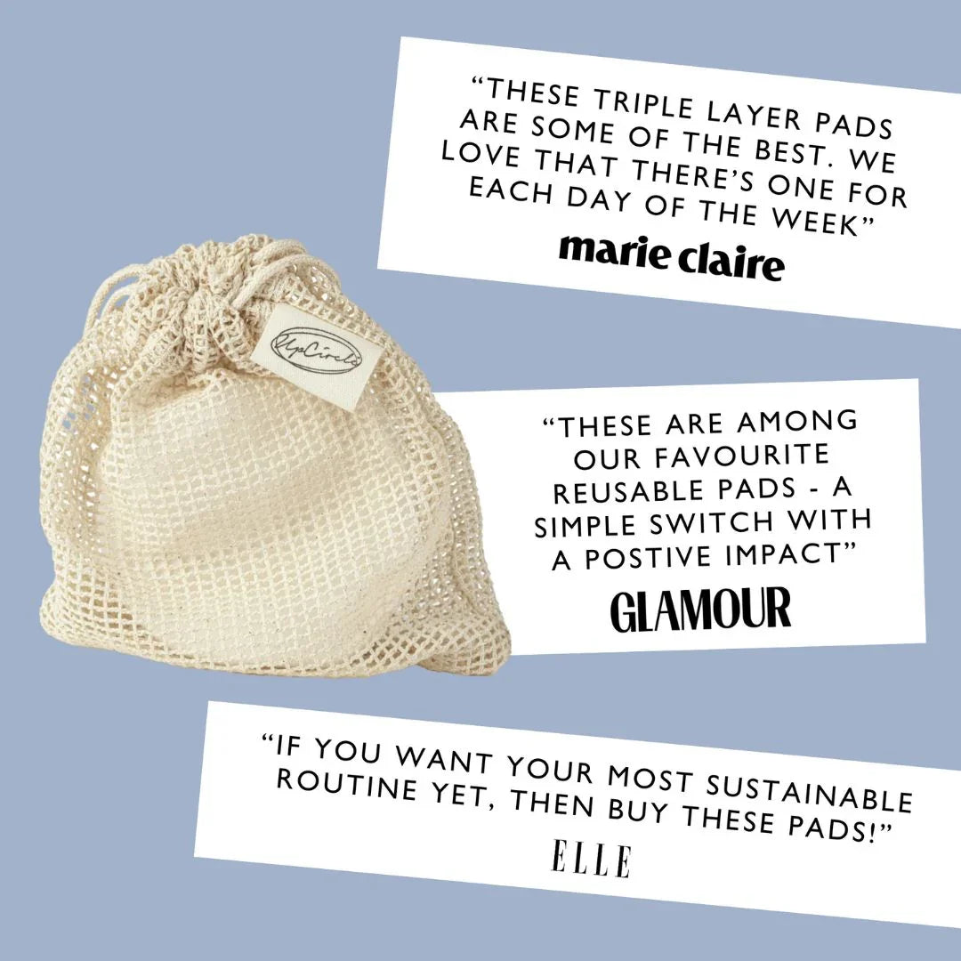 UpCircle Bamboo + Cotton Makeup Pads