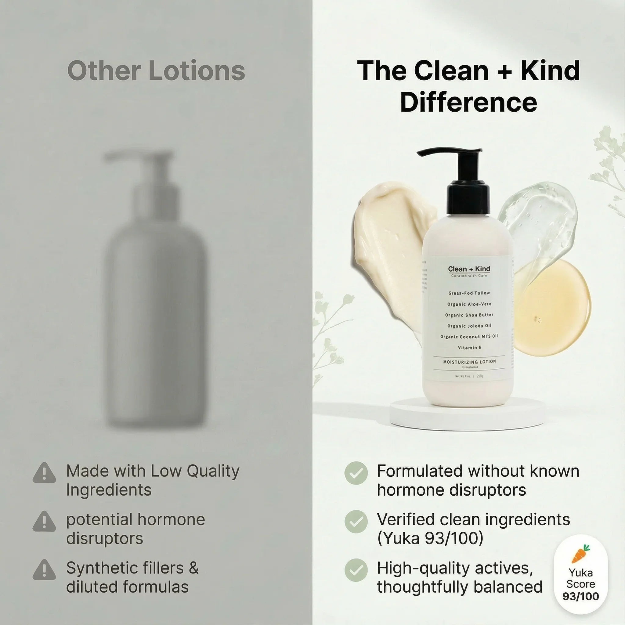 Clean + Kind Tallow Lotion