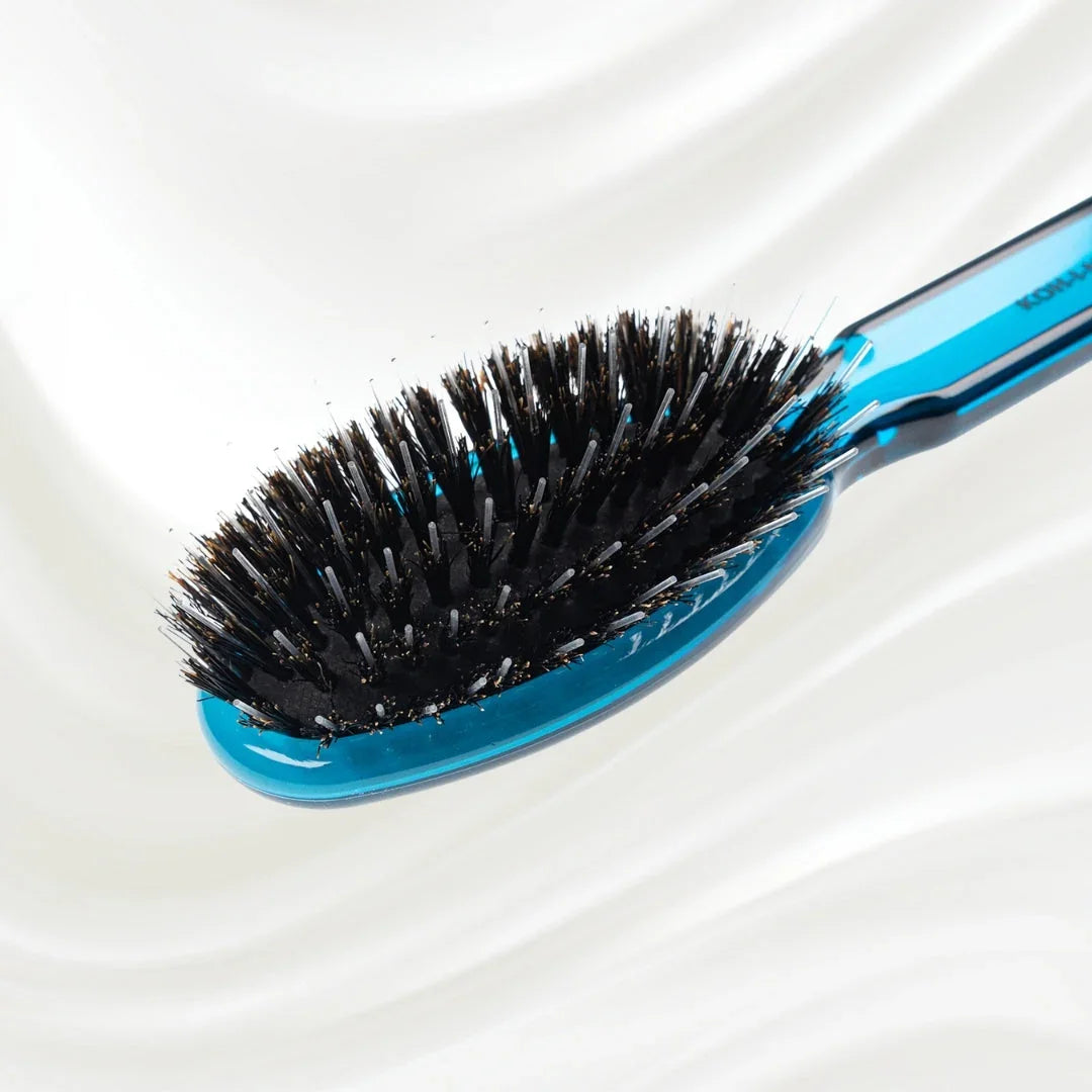 KOH-I-NOOR All Seasons Mixed Bristle Brush - Boar & Nylon for Normal to Thick Hair