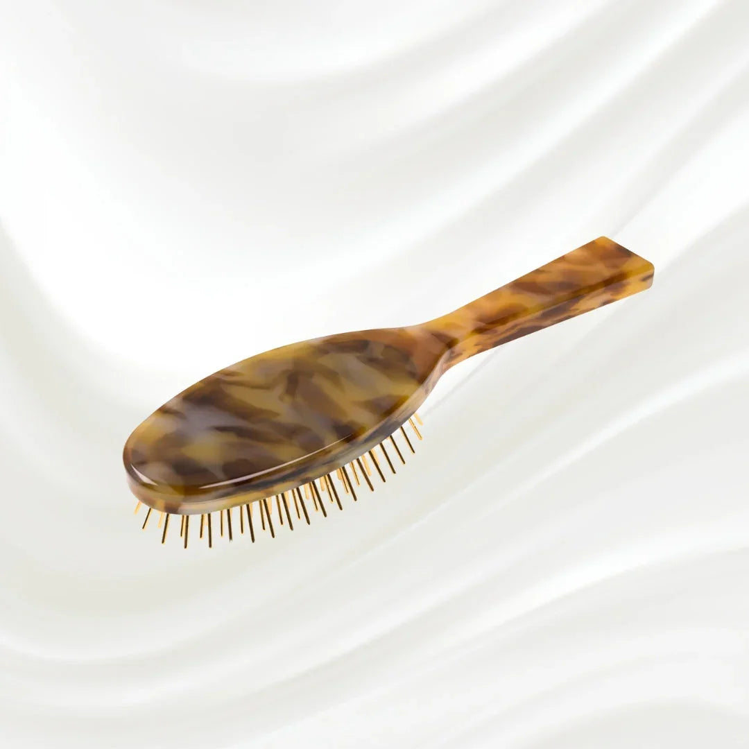 KOH-I-NOOR Luxury Pneumatic Hair Brush in Honey Yellow