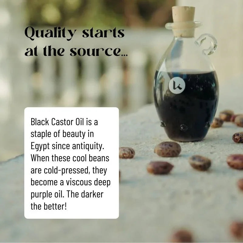 Katari Beauty Black Castor Oil for Hair & Brows