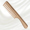 KOH-I-NOOR Beauty USA Legno Beech and Kotibe Wood Wide Tooth Comb