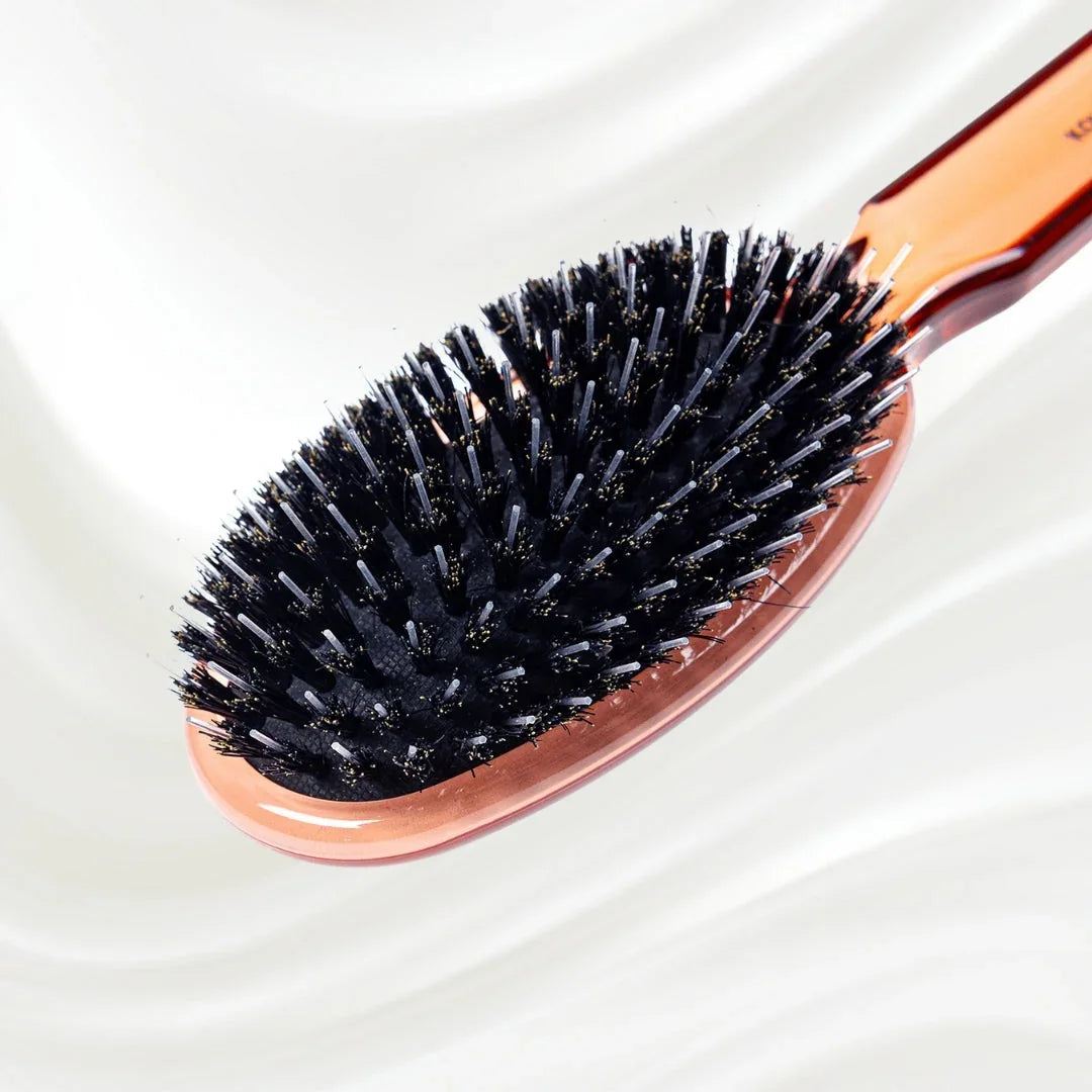 KOH-I-NOOR All Seasons Mixed Bristle Brush - Boar & Nylon for Normal to Thick Hair