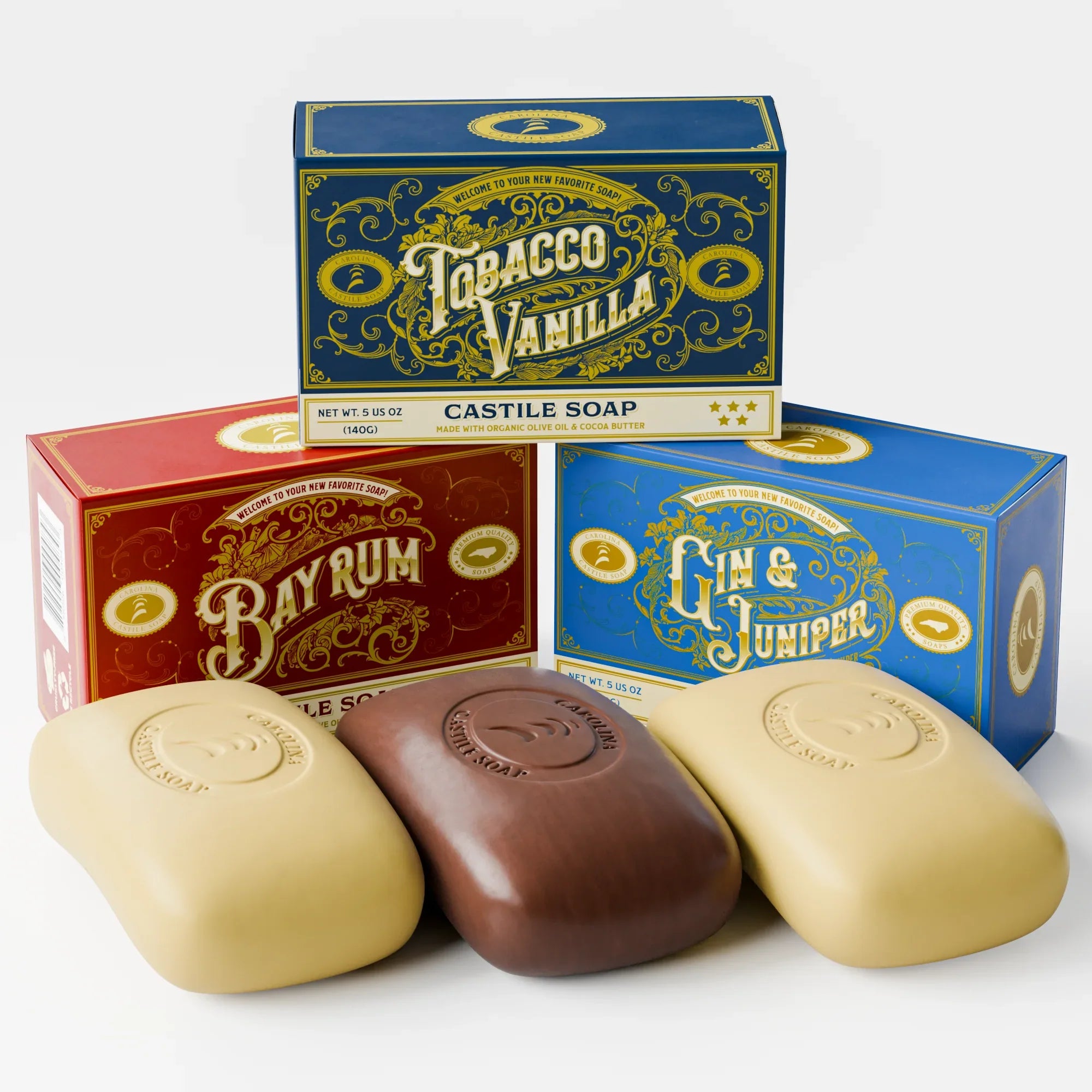 Carolina Castile Soap Castile Bar Soap - Variety Pack