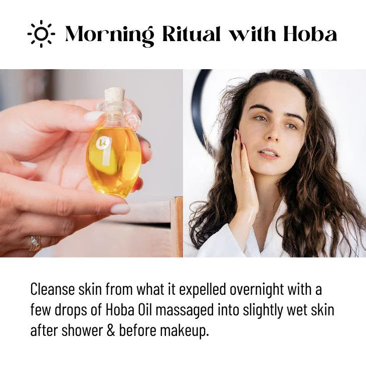 Katari Beauty Hoba | Pure Jojoba Oil Cleanser & Moisturizer